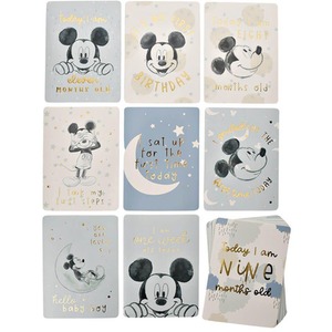 Disney Mickey Mouse 24 Milestone Cards Blue - Blue by Disney