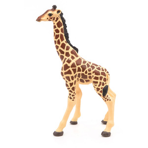 PAPO Wild Animal Kingdom Giraffe Calf Toy Figure - Black by PAPO