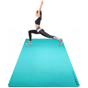 Extra Large Exercise Mat - Teal by Core Balance