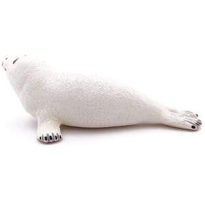 PAPO Marine Life Baby Seal Toy Figure - White by PAPO