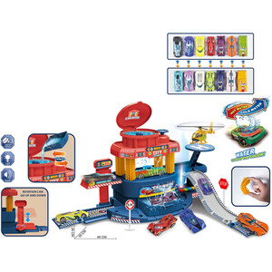Colour Change Car Wash Playset - Multicolour