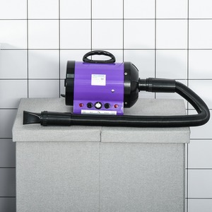 PawHut Dog Pet Grooming Hairdryer Heater - Purple by PawHut