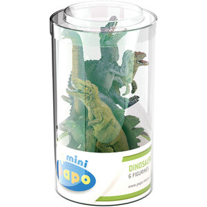 PAPO Mini Papo Mini Plus Dinosaurs Set 1 Toy Mini Figure Set - 33018 - Multi-colour by PAPO