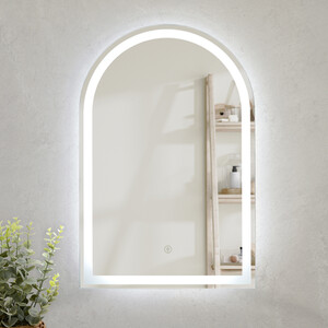 Boston LED Mirror - Silver / Arch