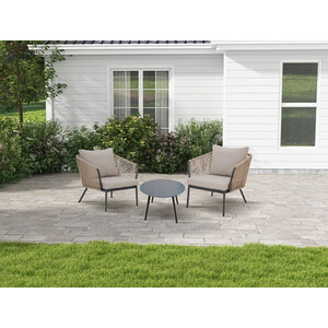 Oxford Rattan Bistro Set by Malay