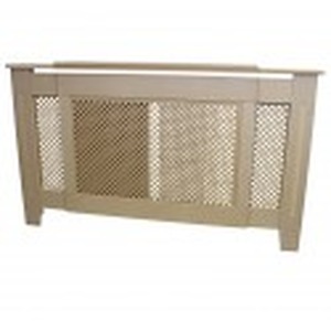 Radiator Cover MDF Unfinished 1515mm - Brown by Monstershop
