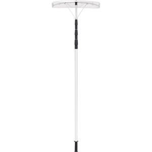 200cm-630cm Roof Cleaning Tool Telescoping Snow Removal Tool - Silver by Costway
