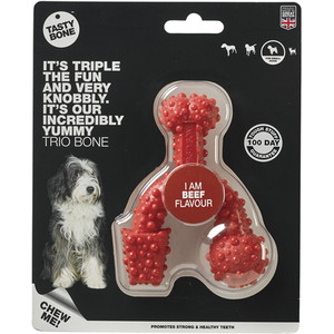 Tasty Bone Trio Bone - Beef / Small Breed by Tasty Bone