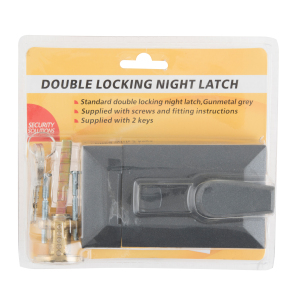 Standard Deadlatch Gunmetal by Hiatt Hardware