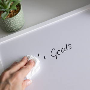 dc fix Whiteboard Black Self Adhesive Vinyl Wrap - white by d-c-fix