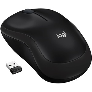 Logitech M185 Wireless Mouse Black - Black by Logitech