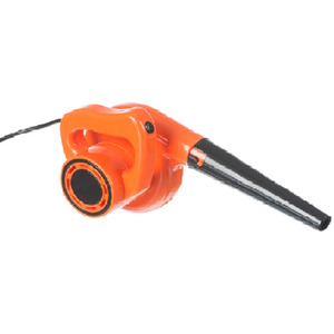 World's Smallest Blower For Your Office Desk and PC - Orange & Black