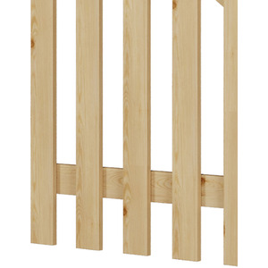 Solid Wood Garden Gate with Z-Shaped Structure by Livingandhome