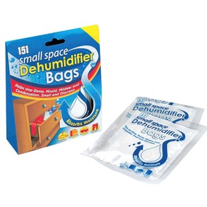 3 Packs Of Small Space Dehumidifier Bags - White by 151