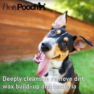 Baby Powder Fragrance Dog Shampoo 2 Litres and Ear Cleaner 250ml - Clear by Pretty Pooch