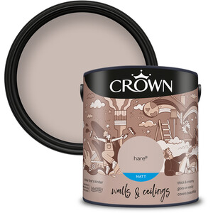 Crown Matt Breatheasy Emulsion Paint - Hare by Crown Paints