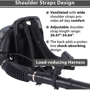 SwitZer Leaf Blower Backpack Petrol 01 Grey - Grey by SwitZer