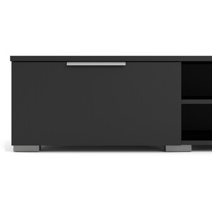 Match 2-Drawer 2-Shelf TV Unit - Black