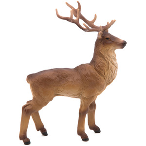 PAPO Wild Animal Kingdom Stag Toy Figure - Black by PAPO