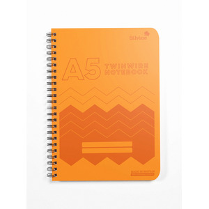 Poly Prop Wire Notebook - A5 by Silvine
