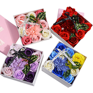 Luxury Handmade Flower Soap Gift Set - Assorted