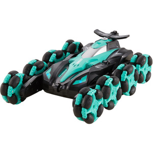 Gesture-Controlled All-Terrain Remote Control Stunt Car - Green by Livingandhome