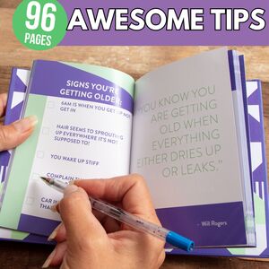 60 Aged To Perfection - Fun Age Quote Pocket Book - Blue by Bee Three Books