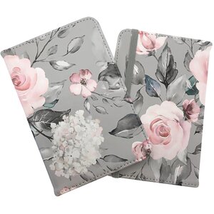 Dusty Pink Roses Passport Cover - Pink by Warren Reed - Designer