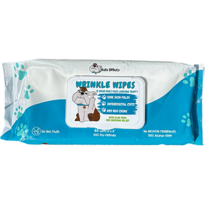 Dog Wrinkle Wipes - White Wipes by Bully Beauty LTD