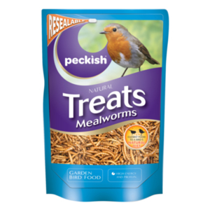 Peckish Natural Treats Mealworms - 500g by Peckish