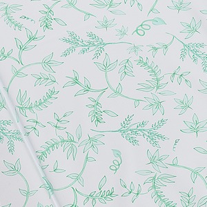Baby Changing Mat - Green Leaves / Green Leaves by Babycurls