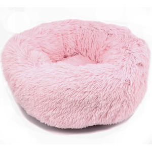 Fluffy Dog Bed in Pink - Pink / XS by Actiaspet