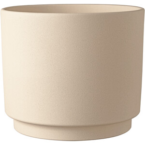 Oslo Stone Sahara Cover Pot - Beige / 19cm