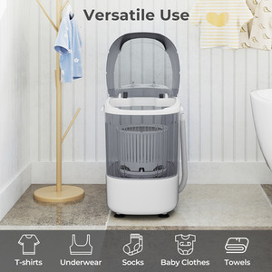Portable Mini Washing Machine by Costway