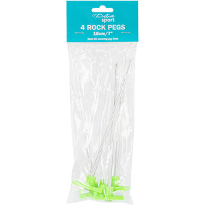 Pack of 4 Glow In The Dark Rock Pegs by Active Sport