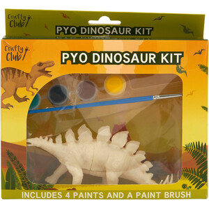 Crafty Club Paint Your Own Dinosaur Kit by Crafty Club