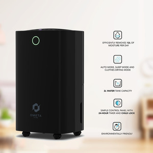 Ometa Pure Dehumidifier - Black by GRS