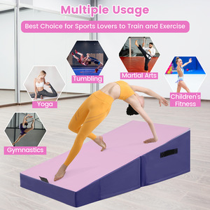 Incline Gymnastics Mat by Costway