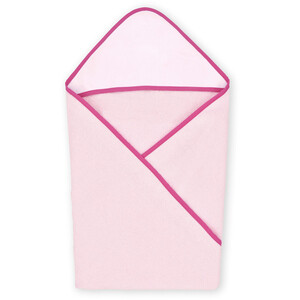 Hooded Towel Wrap - Pink by My Little World
