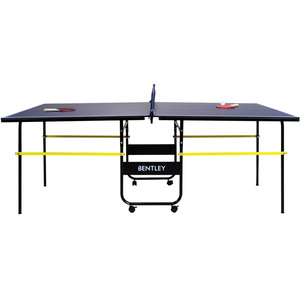 6ft9in 34 Junior Folding Table Tennis Table - Blue by Charles Bentley
