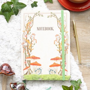 Enchanted Forest A5 Notebook - Multicolour by Kingsbury Gifts