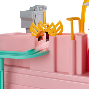 Kidkid Car Adventure Toy Set - Pink by Kidkid