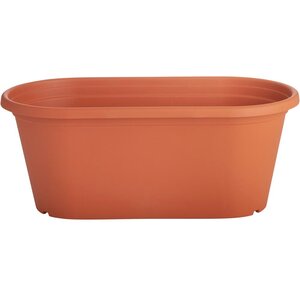 Clever Pots Plant Pot Trough - Terracotta / Large by Clever Pots