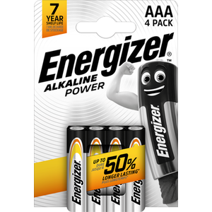 Pack of 4 Energizer Max Alkaline AAA by Energizer