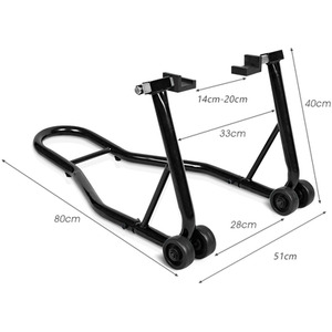 Motorcycle Paddock Stand - Black by Costway