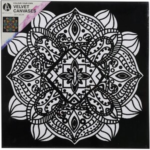 Colour Your Own Velvet Canvases