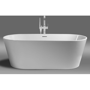 Acquaviva Elinea Free Standing Bathtub - White by Acquaviva