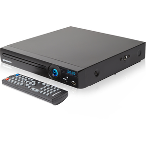 GTDVD-181 Compact Multi Region DVD Player and Karaoke Player - Black by Grouptronics