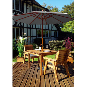 Charles Taylor Two Seater Square Table Set by Charles Taylor
