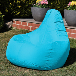 Gaming Adult Bean Bag Chair - Indoor and Outdoor Beanbag - Blue by icon